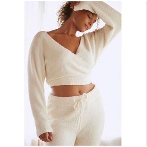 Anthropologie Daily Practice Wrap Sweater XL